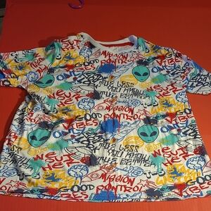 Alien Graphic T-Shirt By Eighty 8  Brand